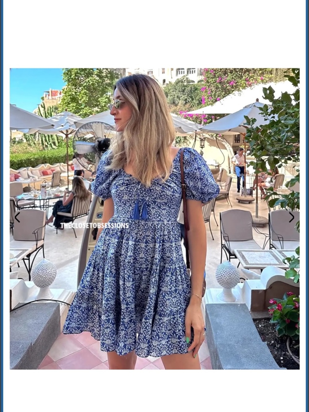ZARA PRINTED SHORT DRESS - Picture 5 of 15